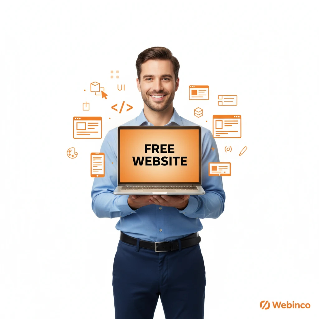 طرح طراحی سایت رایگان